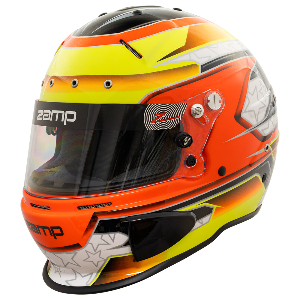 ZAMP RZ-70E Switch Graphic Auto Racing Helmet