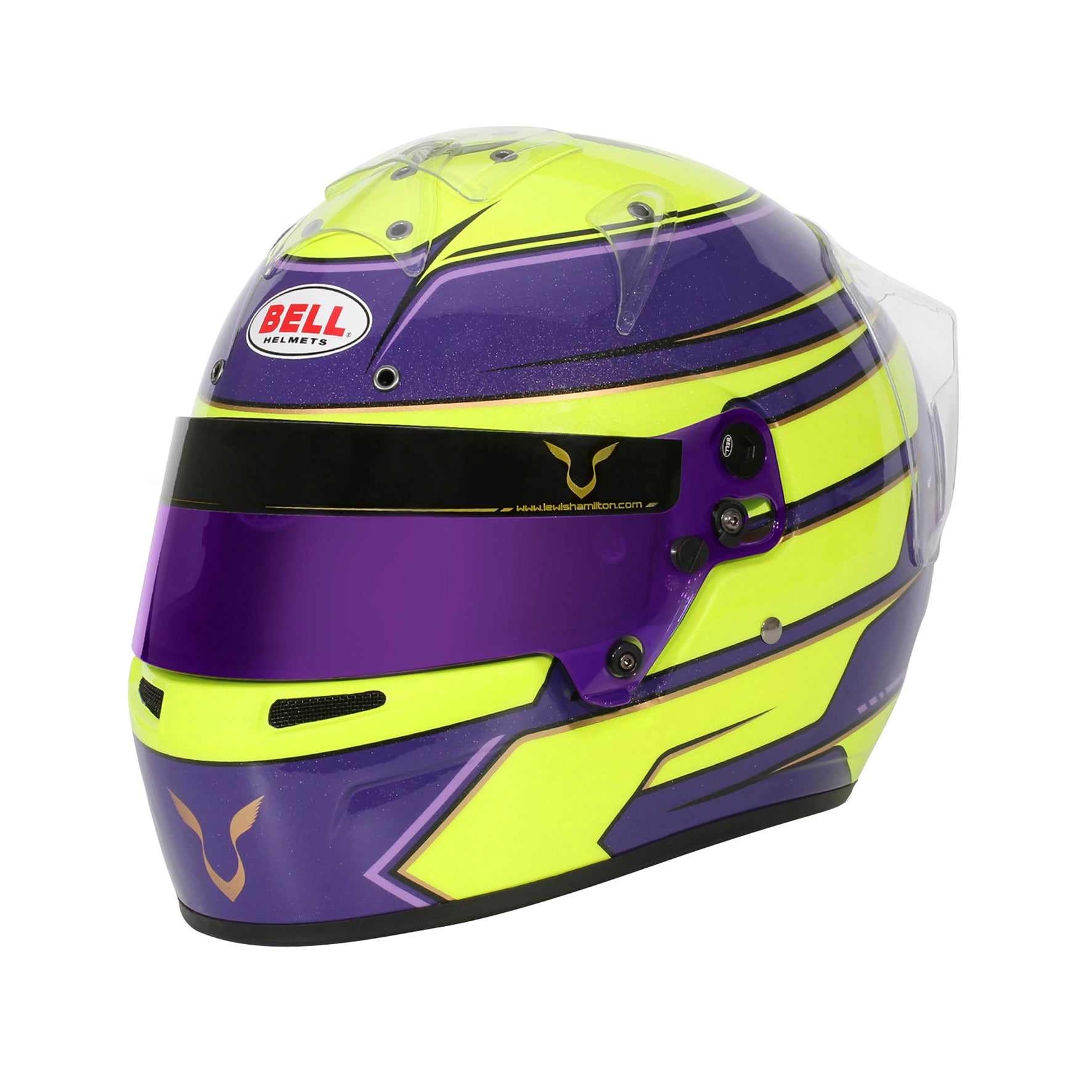Bell KC7-CMR Hamilton karting helmet