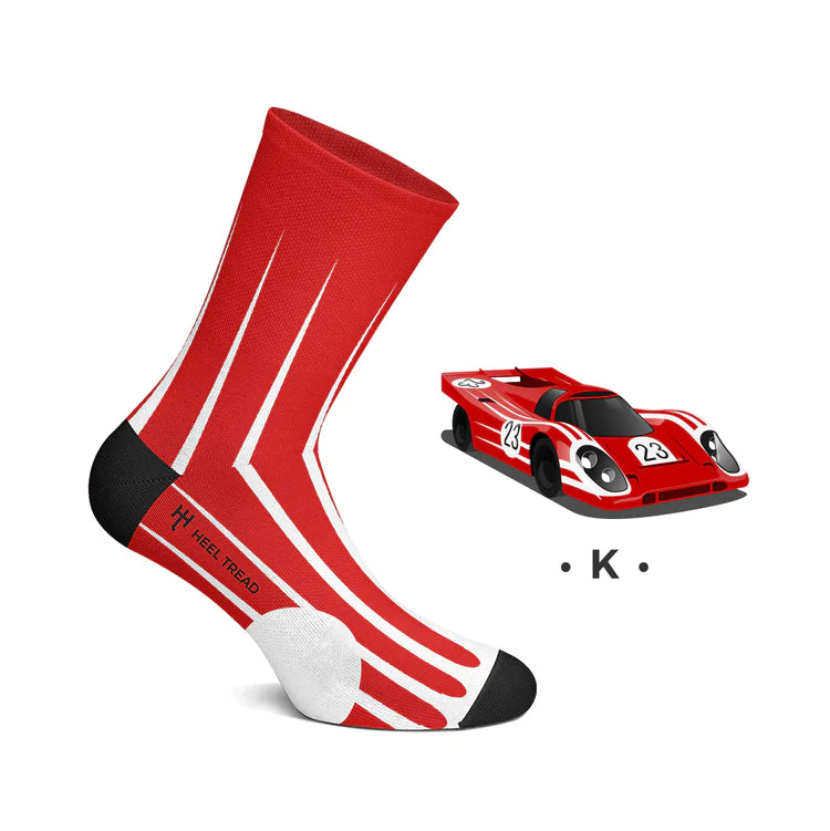 Heel Tread Motorsport Socks