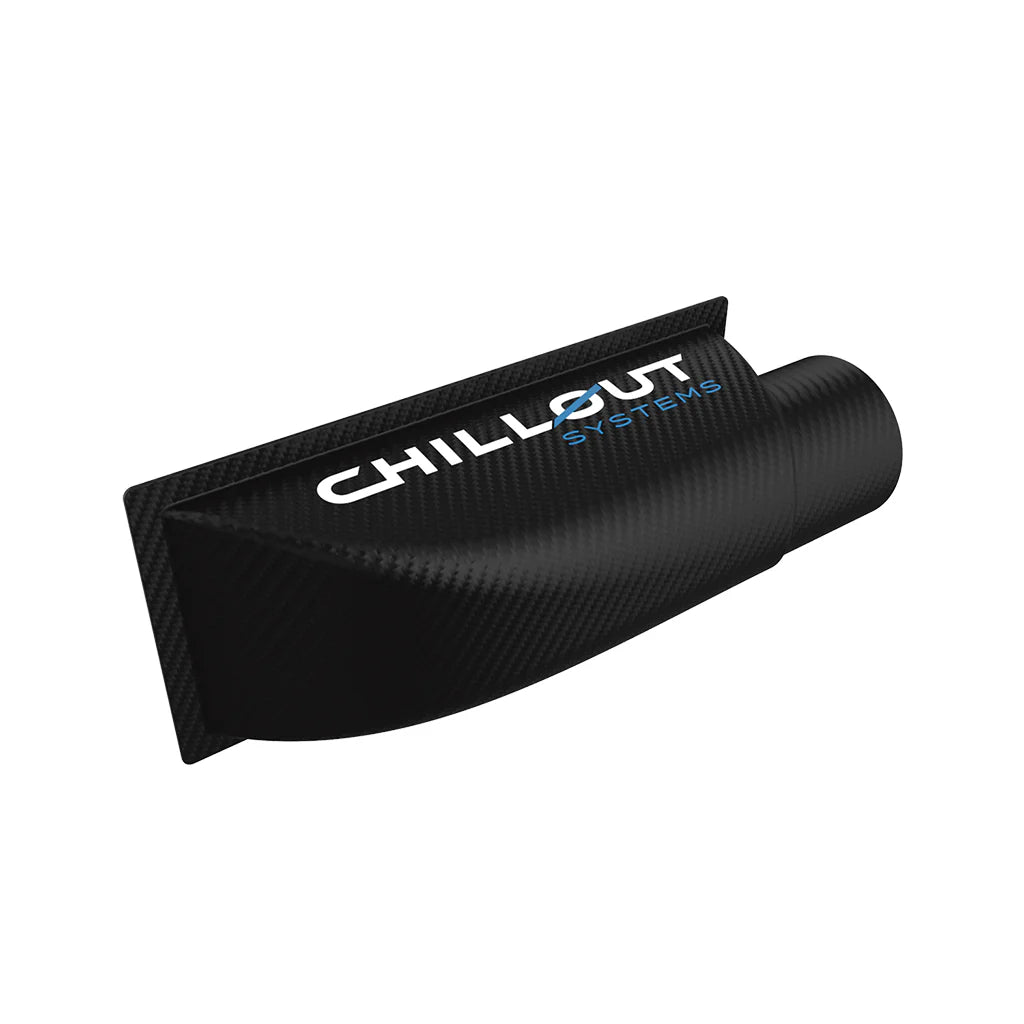 CHILLOUT 3" Carbon Fiber 90º Air Plenum