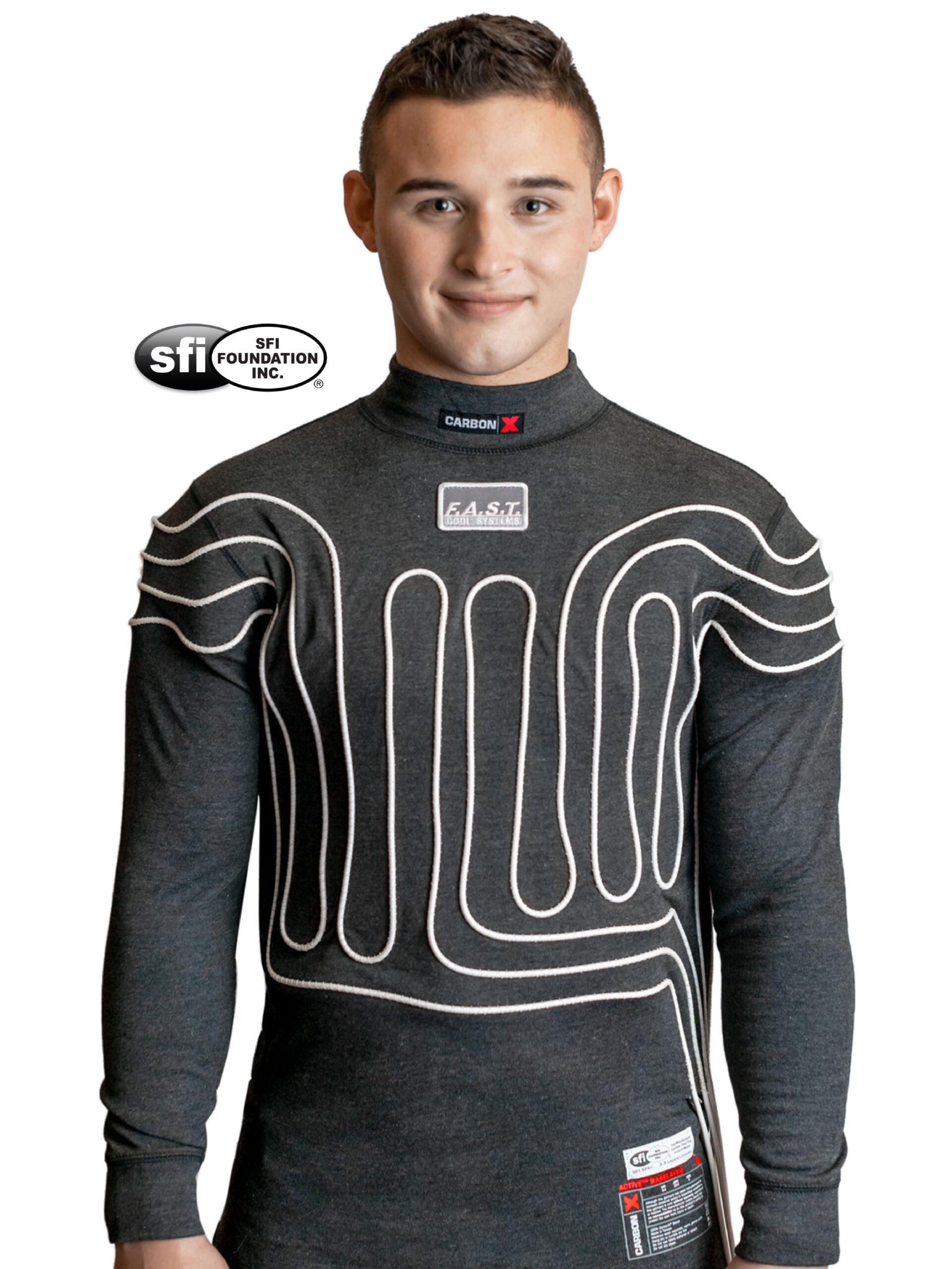 FAST SFI CHARCOAL Carbon X Shirt