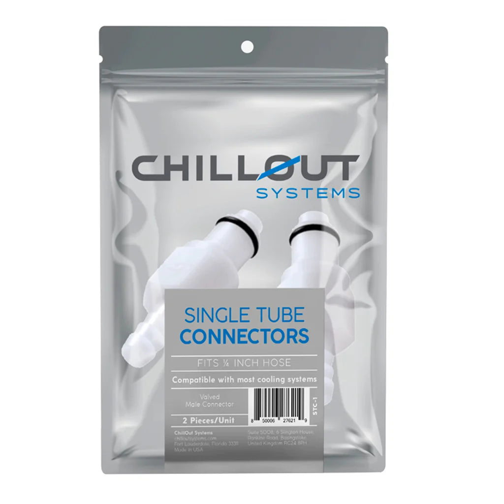 CHILLOUT Single Tube Connectors (Pair)