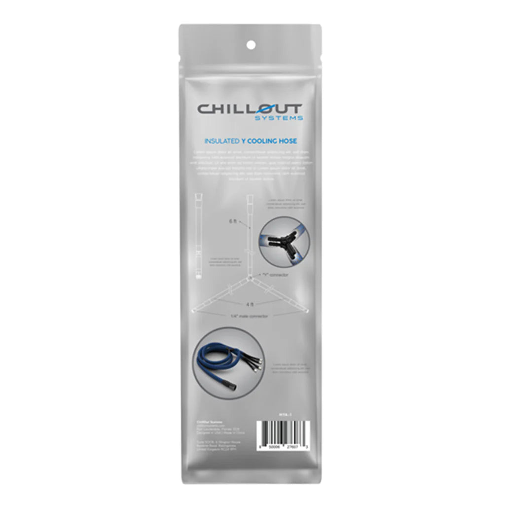 CHILLOUT 14ft Insulated Y Coolant Hose