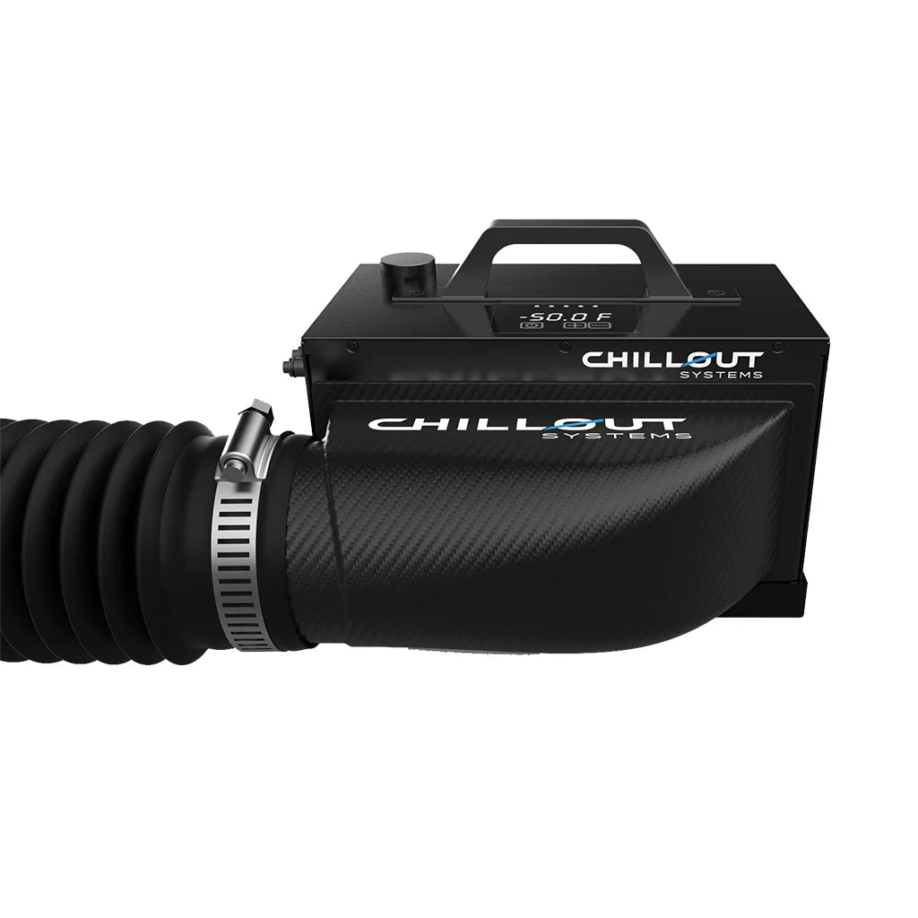 CHILLOUT 4" Carbon Fiber 90º Air Plenum