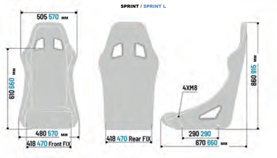 Sparco SPRINT Racing Seat