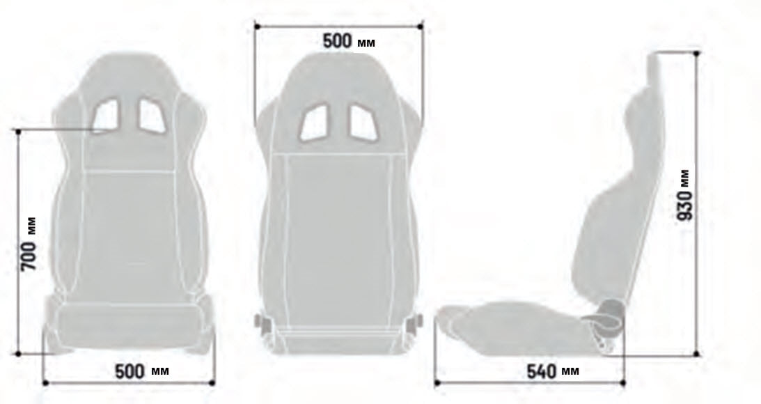 Sparco R100 Sport Seat