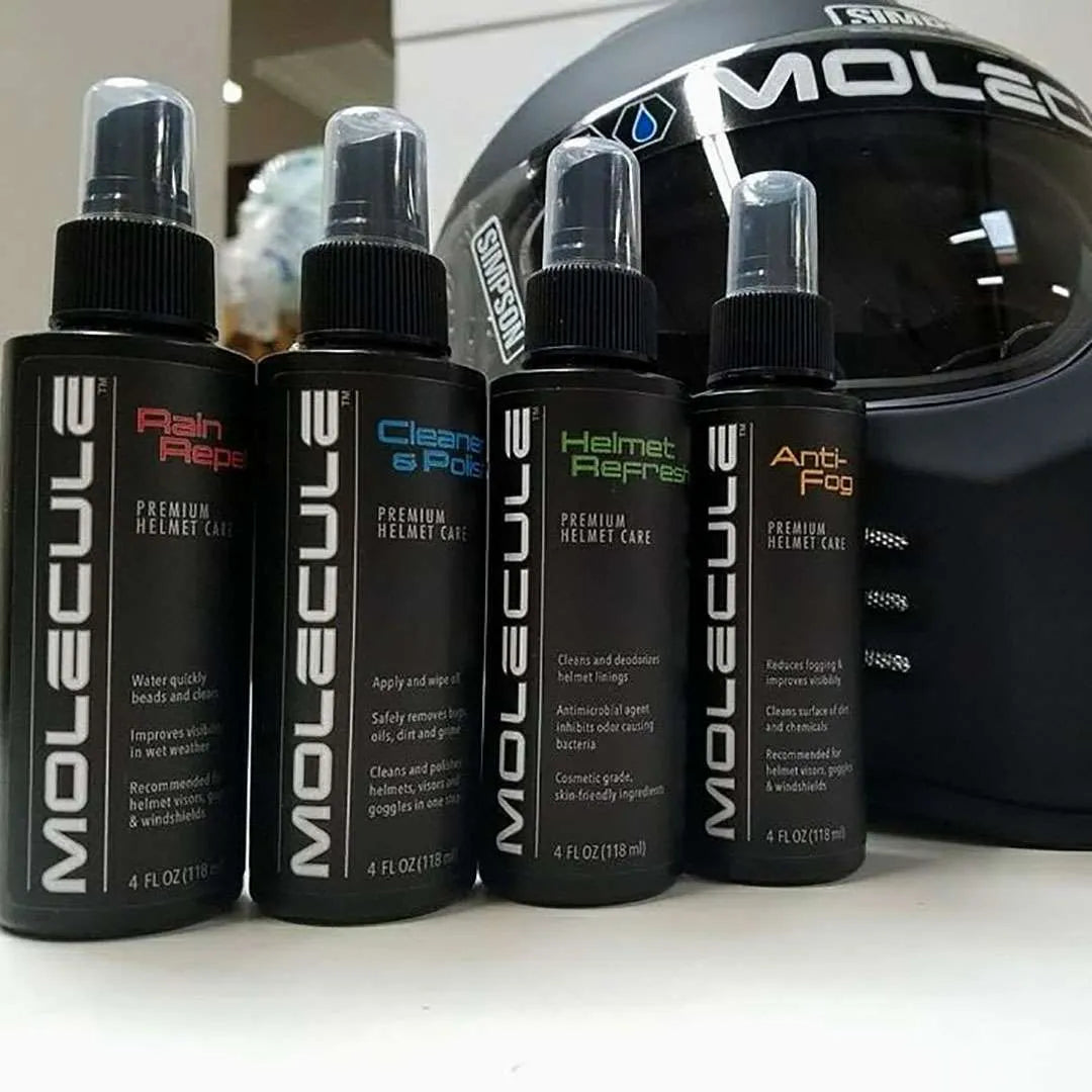 MOLECULE HELMET CARE KIT – 4 oz. Sprayers