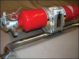 BREY KRAUSE R-9520 Quick Release Fire Extinguisher Mount