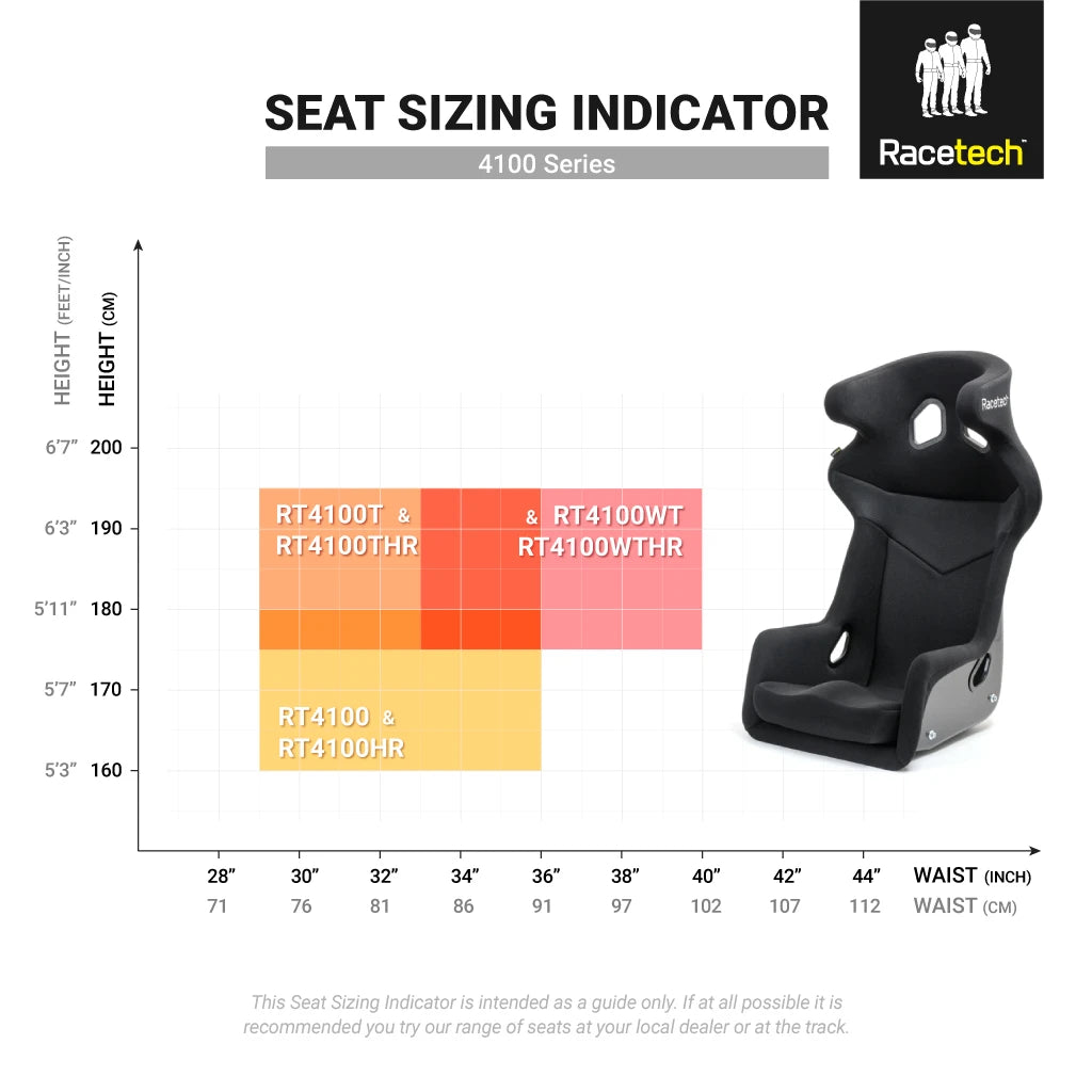 RACETECH RT4100 Racing Seat