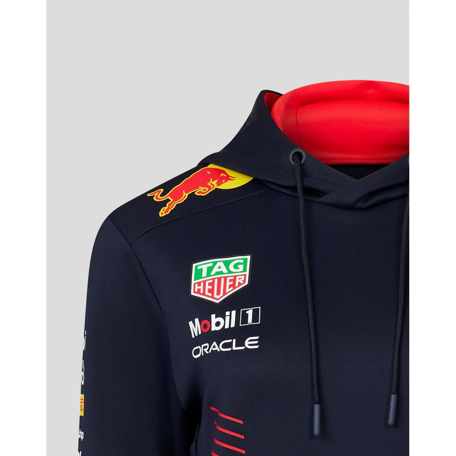 Red Bull Racing F1 Women's 2023 Team Pullover Hoodie - Navy