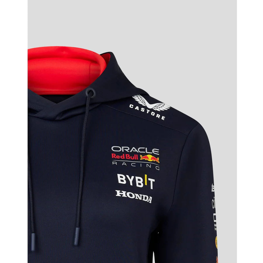 Red Bull Racing F1 Women's 2023 Team Pullover Hoodie - Navy