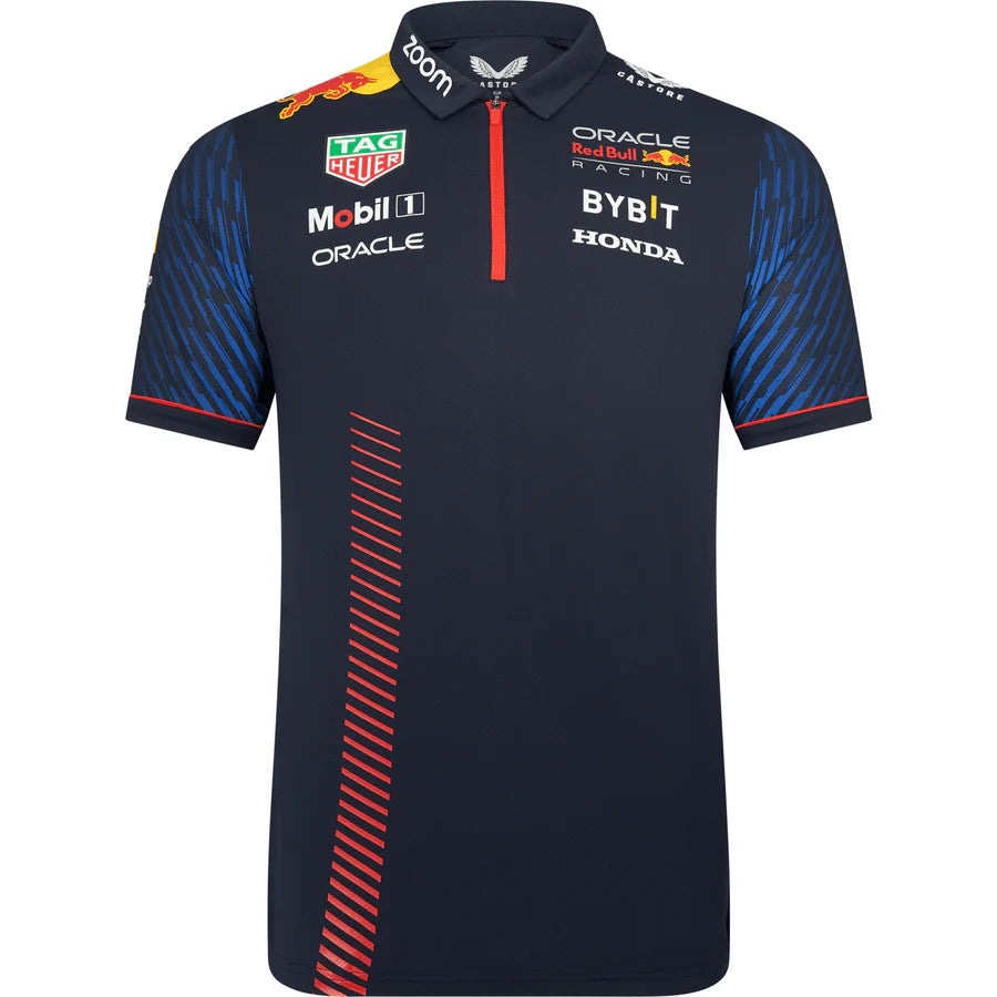 Red Bull Racing F1 Men's 2023 Team Polo Shirt - Navy