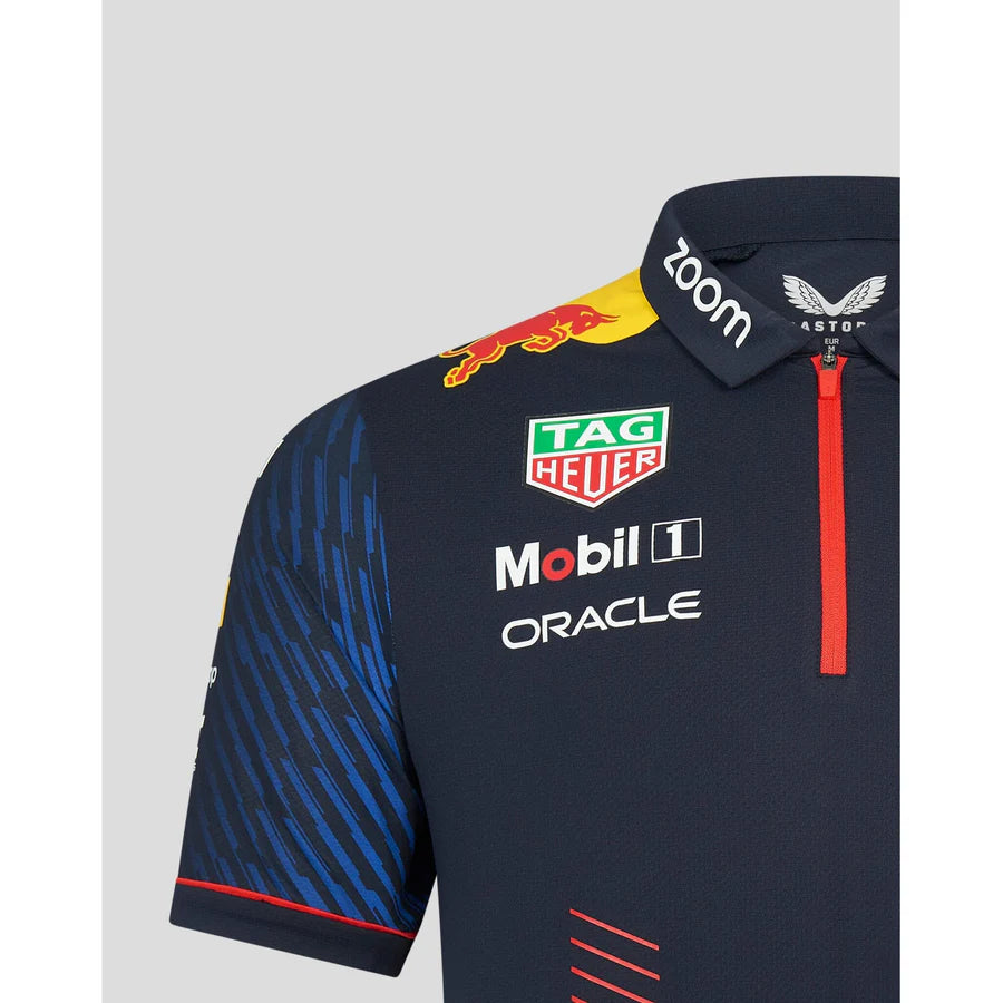 Red Bull Racing F1 Men's 2023 Team Polo Shirt - Navy