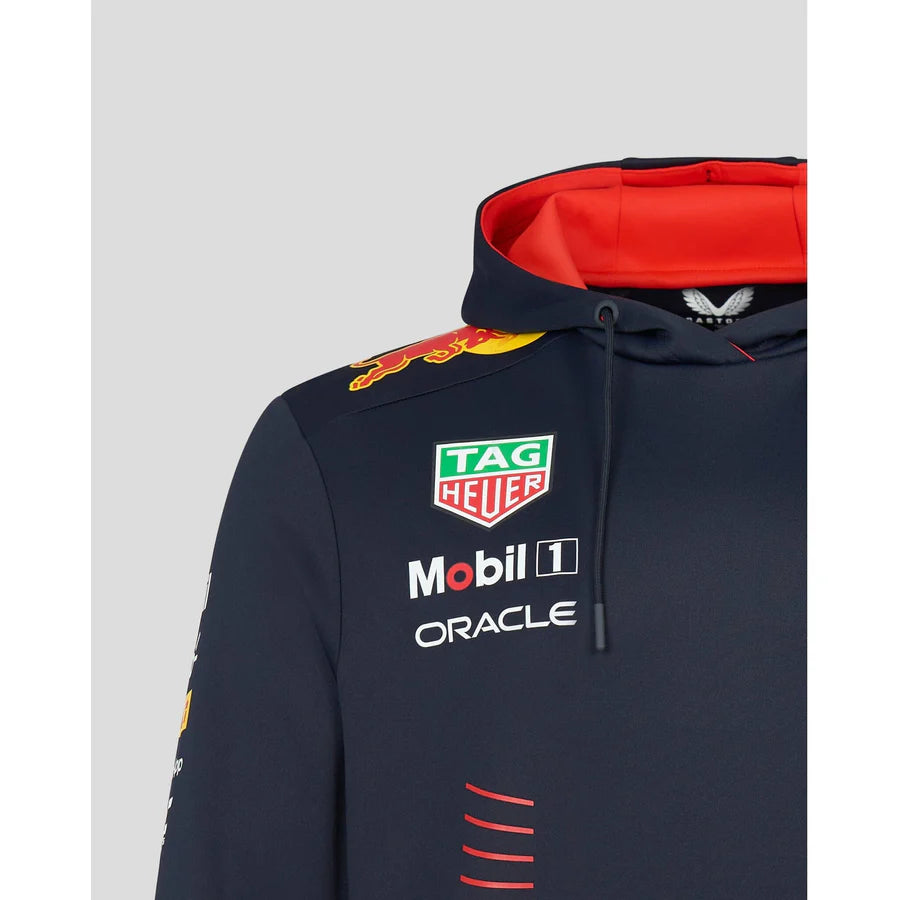 Red Bull Racing F1 Men's 2023 Team Pullover Hoodie - Navy