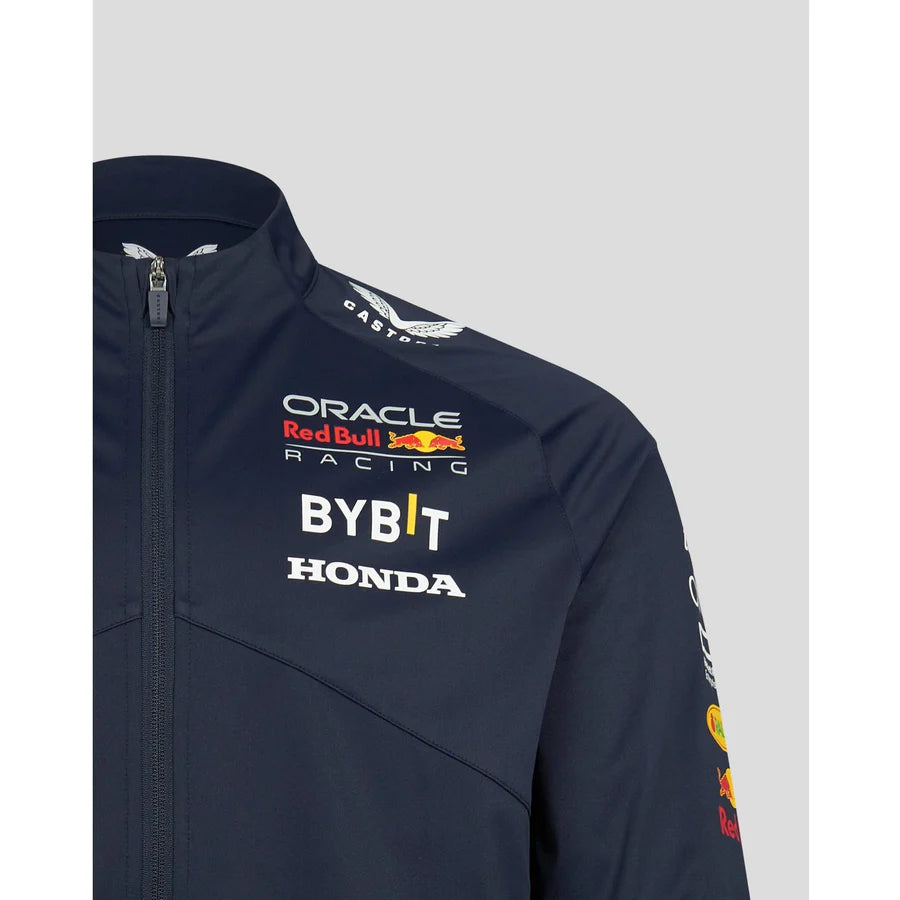 Red Bull Racing F1 Men's 2023 Team Softshell Jacket- Navy