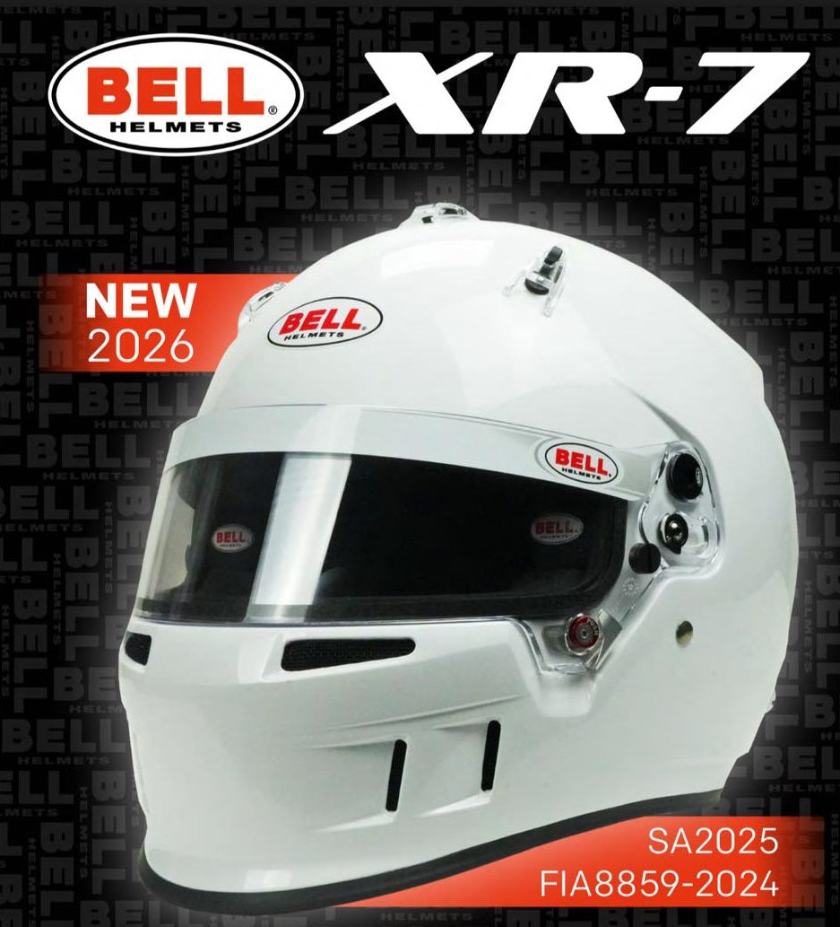 BELL XR7 Carbon SA2025 Auto Racing Helmet