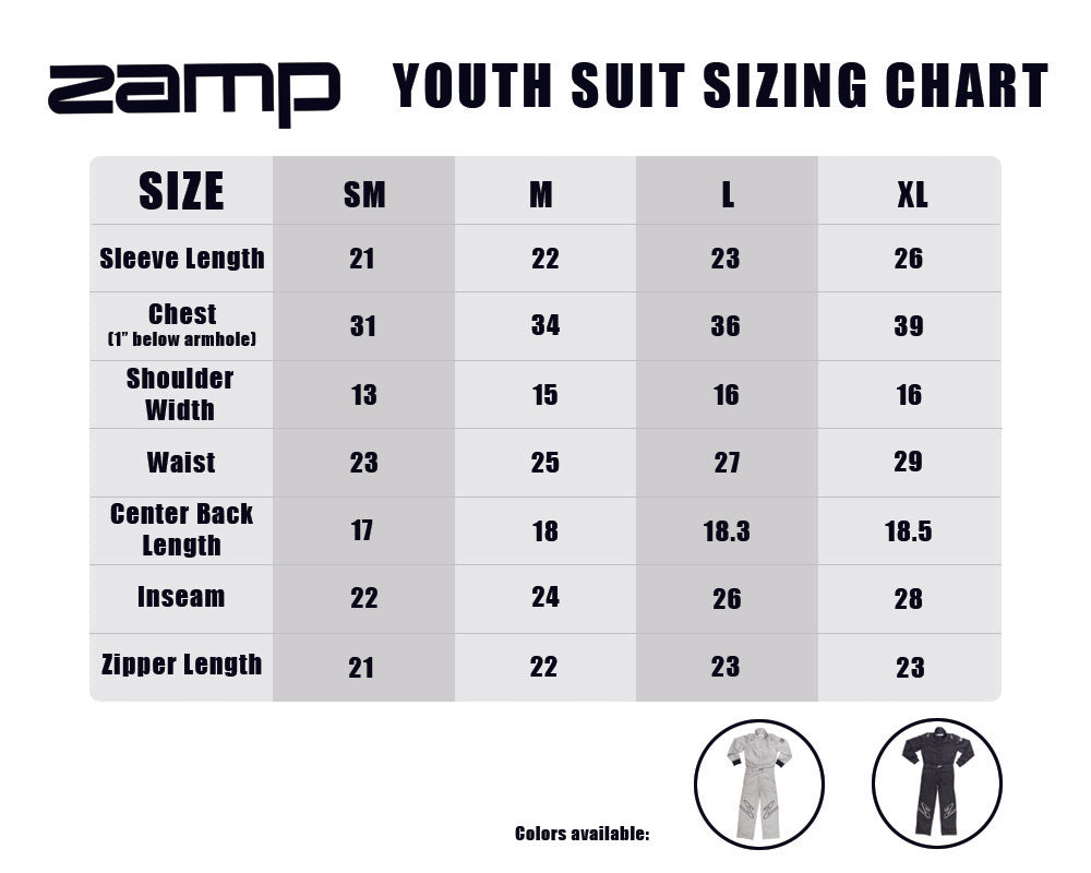 ZAMP ZR-40 Youth Racing Suit