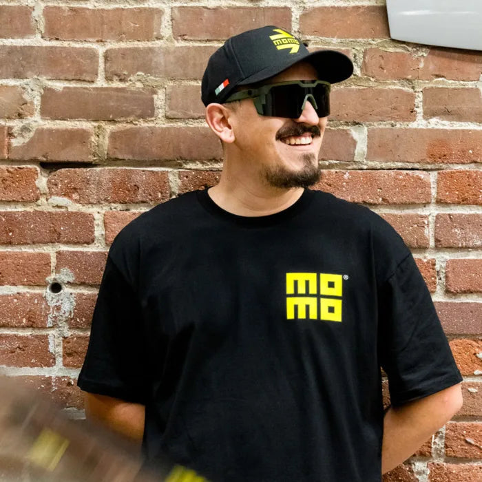 MOMO ARROW LOGO CURVED BILL SNAPBACK Hat
