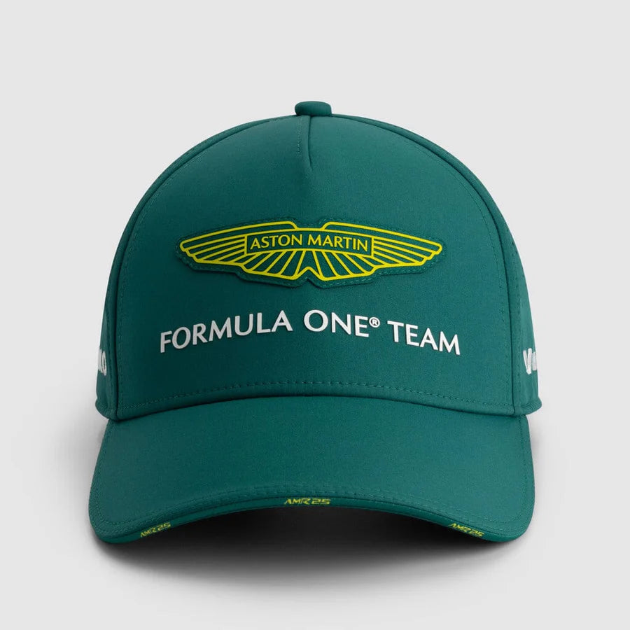 ASTON MARTIN F1 2025 TEAM HAT - GREEN/WHITE