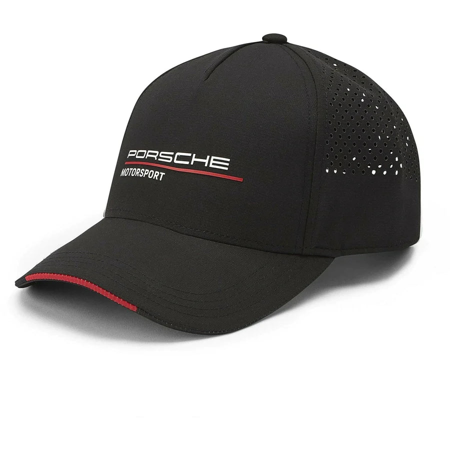 Porsche Motorsport Hat - Black/Red