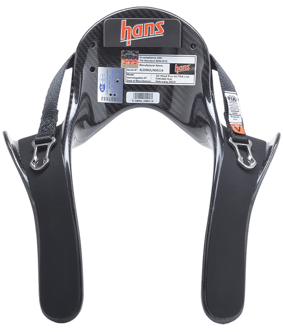 Hans Pro Ultra Lite Head & Neck Restraint (Post Anchor)