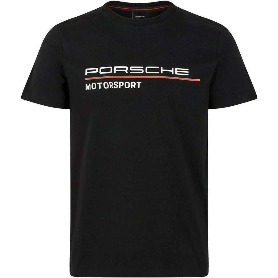 Porsche Motorsport Men's Black T-Shirt