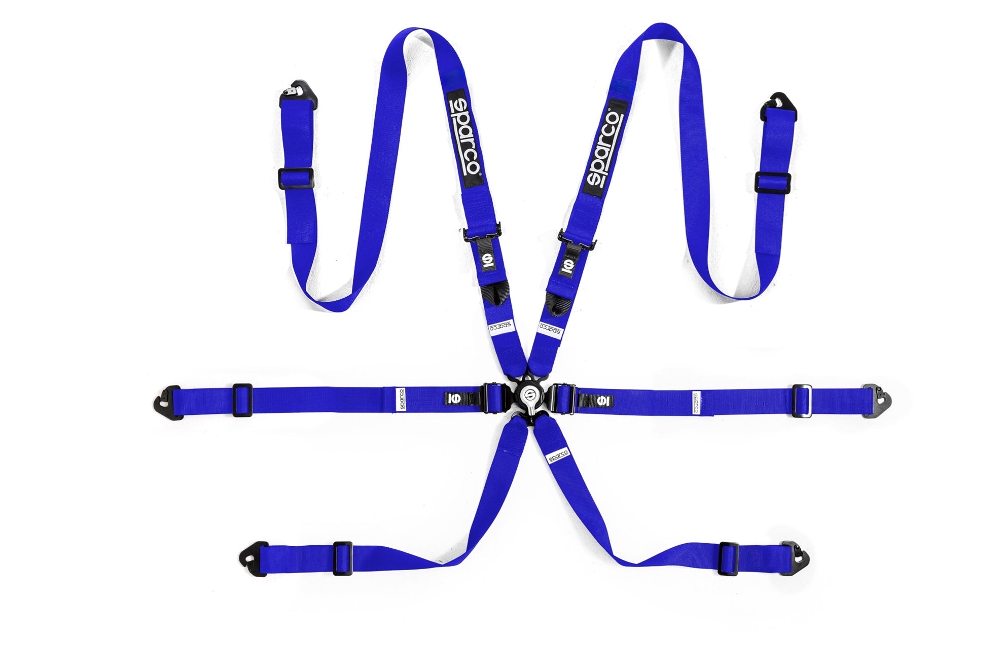 SPARCO COMP H-2 6PT STEEL PD 2" Racing Harness