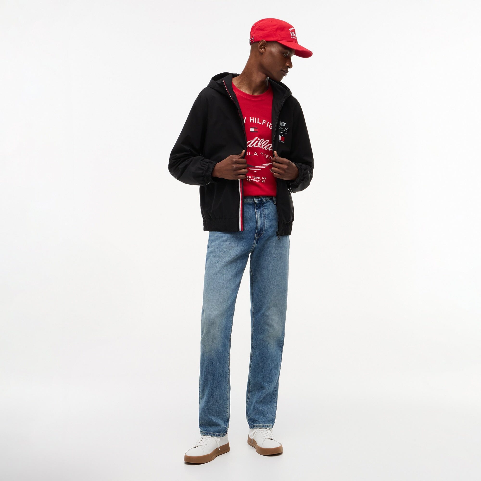 Cadillac F1 Team Tommy Hilfiger Full Zip Windbreaker 2026