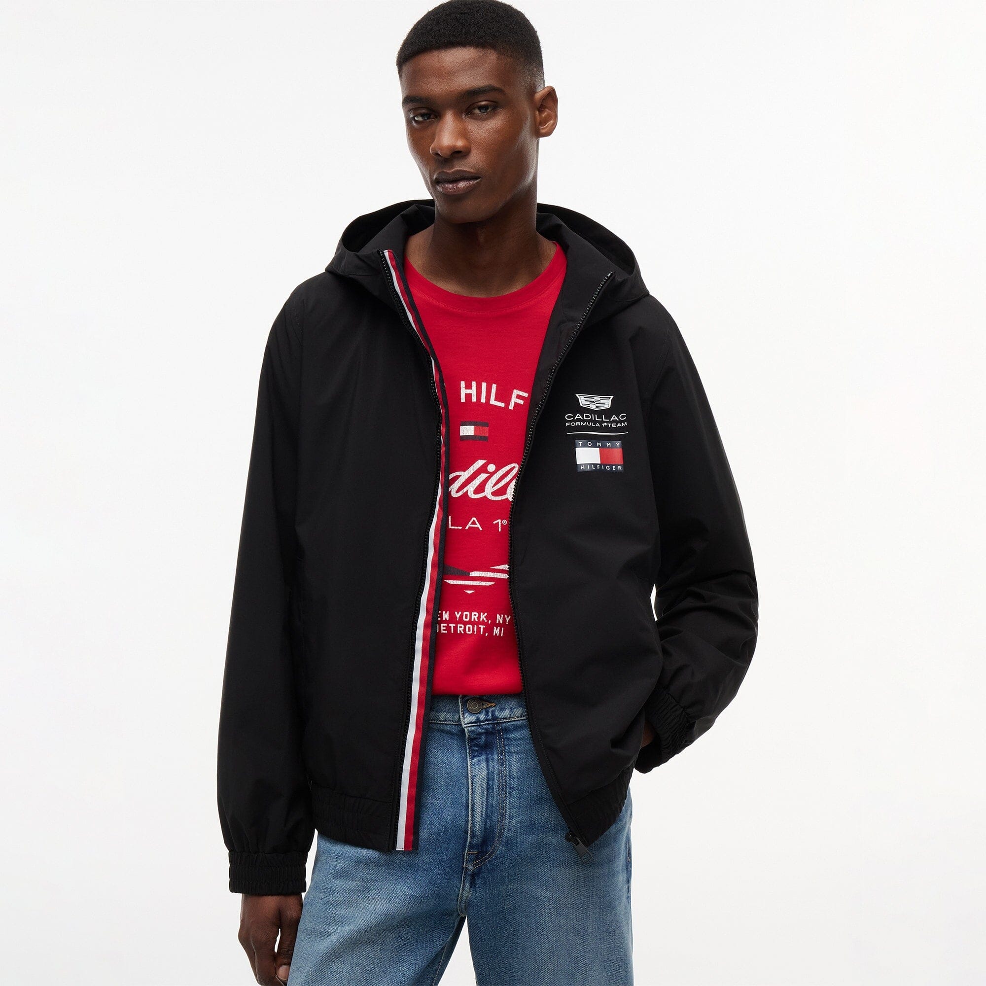 Cadillac F1 Team Tommy Hilfiger Full Zip Windbreaker 2026