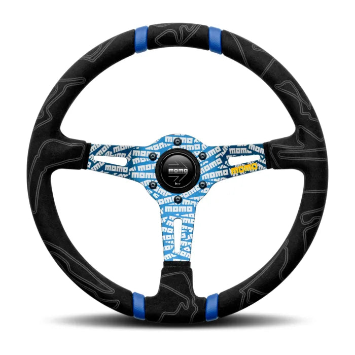 momo-ultra-blue-suede-steering
