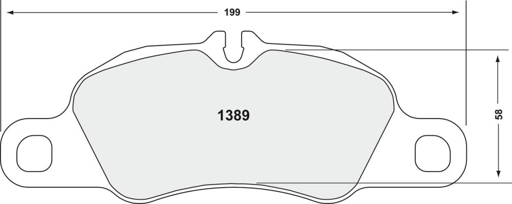 PFC Racing Brake Pads - 1389