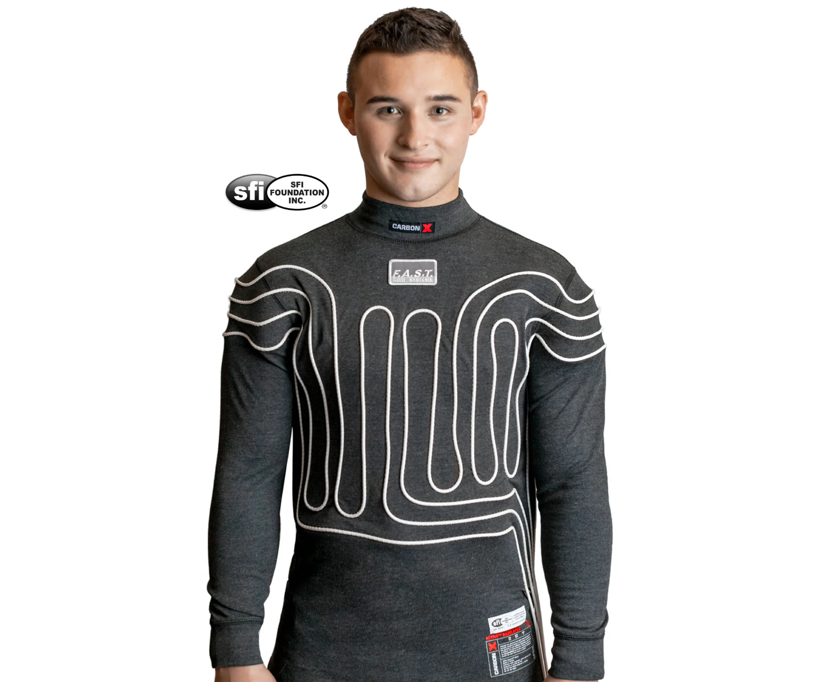 FAST SFI Charcoal Carbon X Shirt