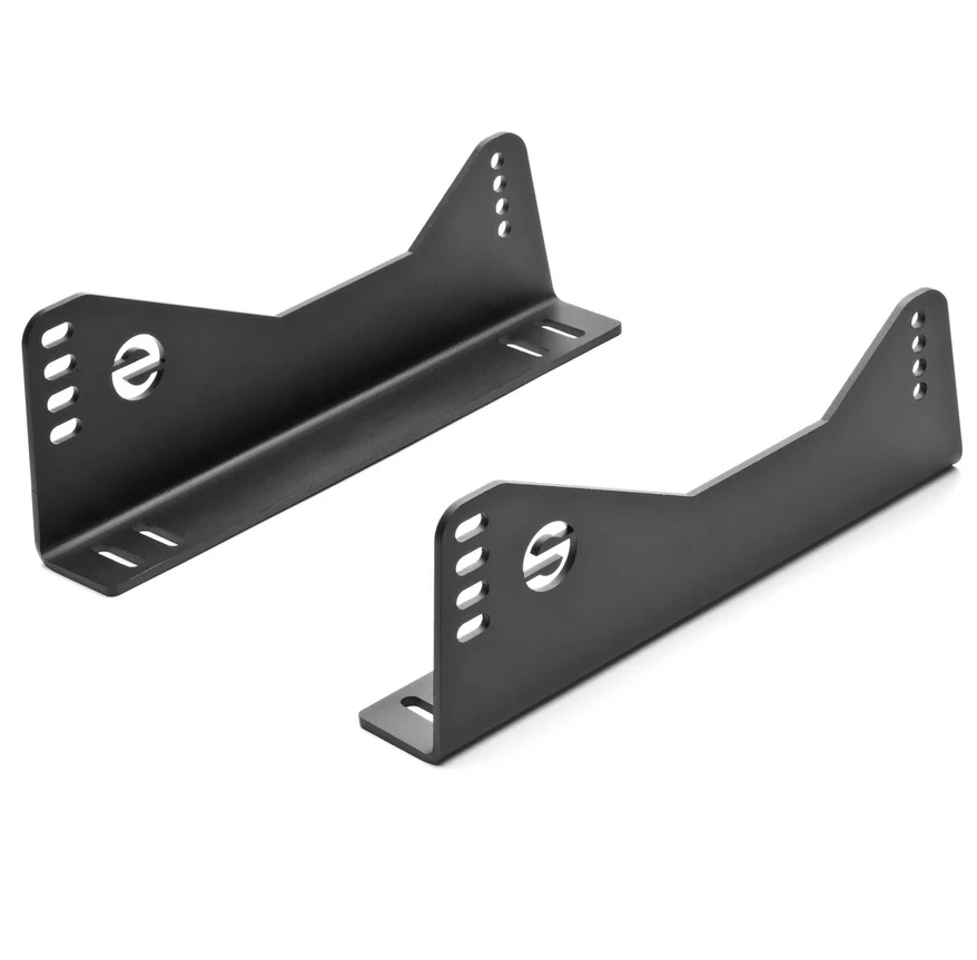SPARCO Side Mount Aluminum 90 Degree - Black