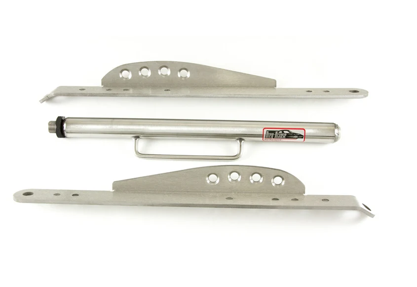 BREY KRAUSE R-9044 Seat Floor Mount Adapter with Integrated Sub Strap Mount - R-907X Series Seat Mounting Brackets, 996/997/986/987 Porsches)