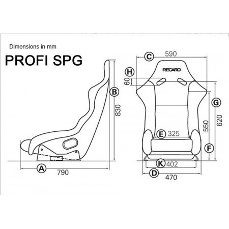 RECARO PROFI SPG Racing Seat